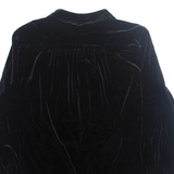 COLDWATER CREEK Lined Womens Blouse Black Long Sleeve M