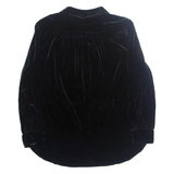 COLDWATER CREEK Lined Womens Blouse Black Long Sleeve M