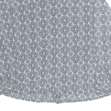 XTROVERT Womens Printed Shirt Black Collared Long Sleeve Geometric M
