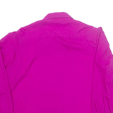 Womens Blouse Pink Collared Long Sleeve M