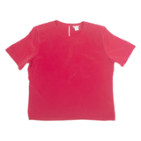 MODERN ESSENTIALS Womens Top Red M