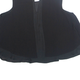 ZARA Womens Cropped Blouse Black M