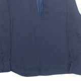 ZARA Womens Blouse Blue Long Sleeve M