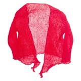 Open Womens Top Red Long Sleeve M