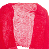 Open Womens Top Red Long Sleeve M