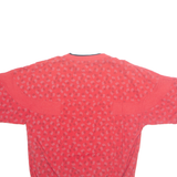 AVENUES Womens Printed Top Red Crazy Pattern L