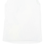 ZARA Womens Printed Vest White Crazy Pattern M