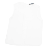 ZARA Womens Vest White M