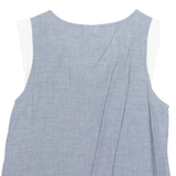 Womens Vest Grey V-Neck M