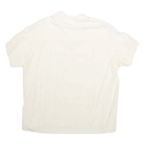 ALBERTO FABIANI Womens Shirt Yellow Collared Silk L