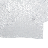 Womens Printed Top Grey Long Sleeve XL