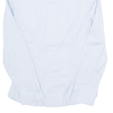 MNG BASICS Womens Shirt Blue Collared Long Sleeve XS