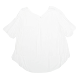 Womens Top White V-Neck M