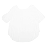 Womens Top White V-Neck M