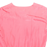 LIMITED COLLECTION Elasticated Hem Womens Top Pink M