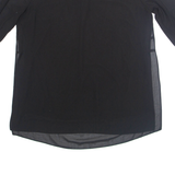 CANADA Womens Blouse Black Long Sleeve L