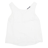 BERSHKA Womens Top White S