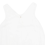 BERSHKA Womens Top White S