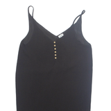 PIMKIE Womens Vest Black V-Neck L