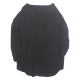 Womens Top Black V-Neck Long Sleeve L