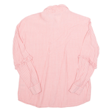 ONLY Womens Printed Shirt Pink Collared Long Sleeve Striped S