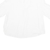 Sheer Womens Blouse White XL