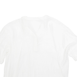 Sheer Womens Blouse White XL
