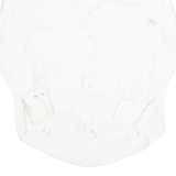 ZARA Womens Shirt White Collared Long Sleeve M