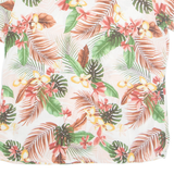 Womens Printed Top White Floral M