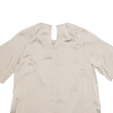 H&M Womens Top Beige M