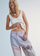 Organic cotton tank top - White