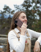 Chocolate Brown Wild Frontier Samsung Galaxy S23+(Plus) Case