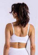 The Balconette, White