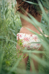 Women bikini bottoms Kauai - Raspberry Flower