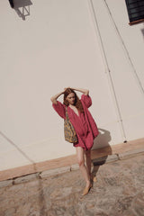 Janice dress - Fushia
