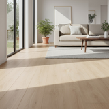 Anyhouz 5pcs Vinyl Floor Tiles – Natural Oak Wood Grain, Waterproof, Easy Install