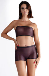 Lustrous Sheer Bandeau