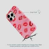 Bubblegum Pink XOXO iPhone 15 Pro Case