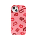 Bubblegum Pink XOXO iPhone 15 Case