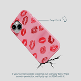 Bubblegum Pink XOXO iPhone 15 Case