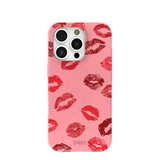Bubblegum Pink XOXO iPhone 16 Pro Case