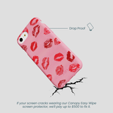 Bubblegum Pink XOXO iPhone 6/6s/7/8/SE Case