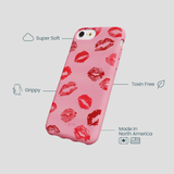 Bubblegum Pink XOXO iPhone 6/6s/7/8/SE Case