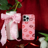 Bubblegum Pink XOXO iPhone 15 Pro Max Case