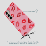 Bubblegum Pink XOXO Samsung Galaxy S25+(Plus) Case
