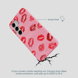 Bubblegum Pink XOXO Samsung Galaxy S25 Case