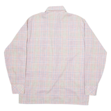 SECOND HAND ROSE Mens Shirt Red Check Long Sleeve L