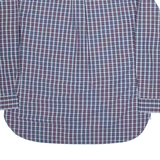 TOMMY HILFIGER Mens Shirt Blue Check Long Sleeve XL