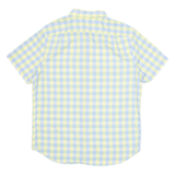 NAUTICA Mens Shirt Yellow Check M