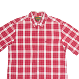 TIMBERLAND Mens Shirt Red Check XL